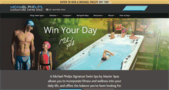 Desktop Screenshot of michaelphelpsswimspa.com